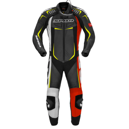 Spidi Track Wind Pro Perforated Pro Leather Suit black gold