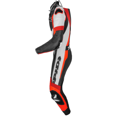 Spidi Sport Warrior Perforated Pro Leather Suit red side