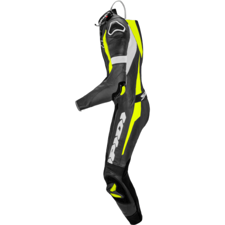 Spidi Sport Warrior Perforated Pro Leather Suit yellow side