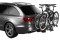 Thule EasyFold XT 2 - Fully Foldable Platform Hitch Bike Rack - Black/Silver