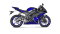 Akrapovic GP Slip-On Exhaust Yamaha R6 2006-2020 - (MPN # S-Y6SO10-AHBT)