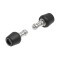 Evotech Performance Bar End Weights for Ducati Panigale V4, Monster, xDiavel road