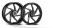 Marchesini - M7RS Genesi Aluminum 7 Spoke Wheels for Aprilia RSV4 / Tuono V4