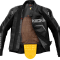 Spidi Evorider 2 Leather Jacket back protector