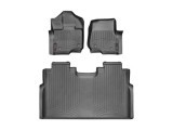 WeatherTech Floorliners for Ford F-150 Supercrew with bucket seats