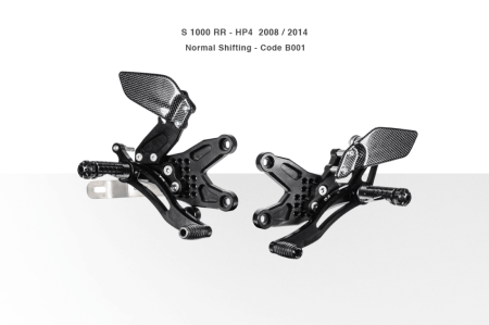 Bonamici Racing Rearsets for 2008-14 BMW S1000RR